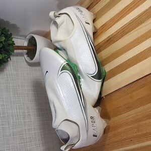Nike Vapor 360 Pro, Oregon Ducks, Green metallic white black, Football Cleats